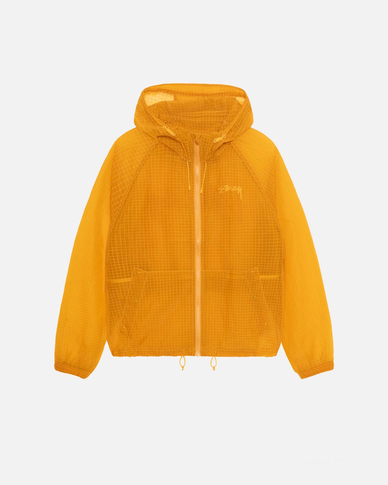 Stussy Beach Shell Transparent Ripstop Orange