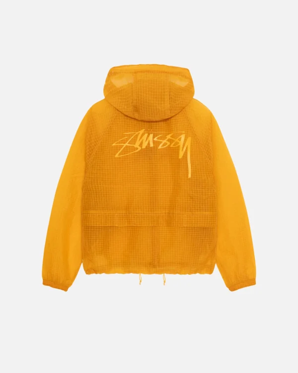 Stussy Beach Shell Transparent Ripstop Orange