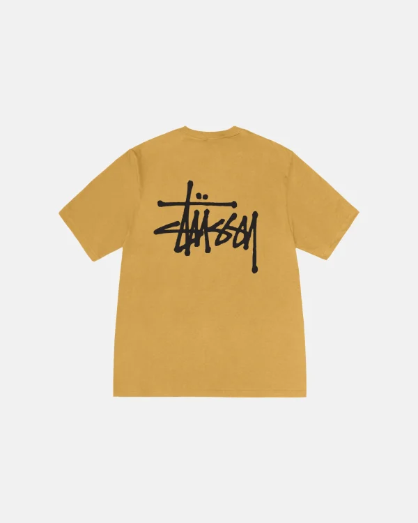 BASIC STUSSY TEE CURRY