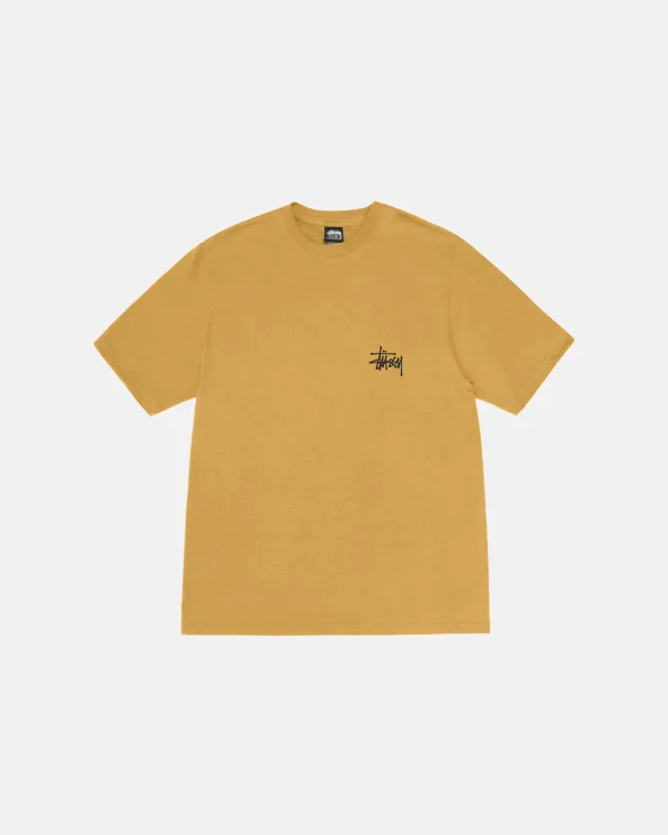 BASIC STUSSY TEE CURRY
