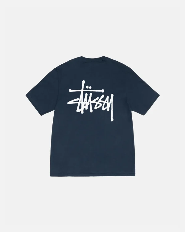 BASIC STUSSY TEE NAVY