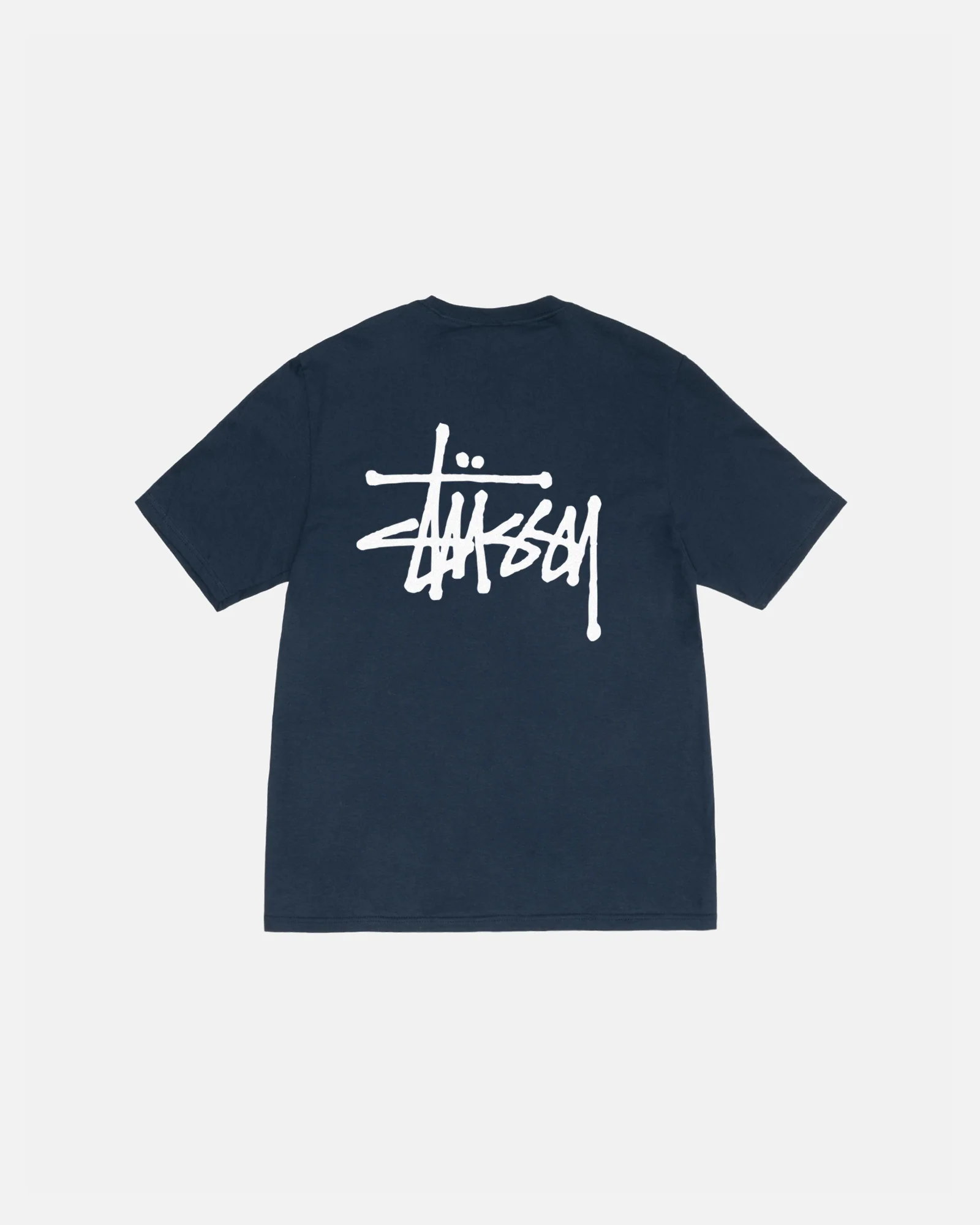 BASIC STUSSY TEE NAVY