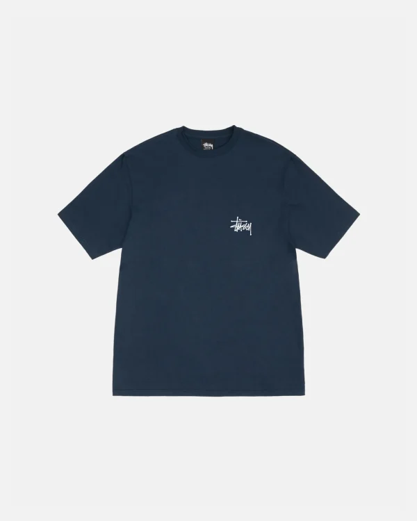 BASIC STUSSY TEE NAVY