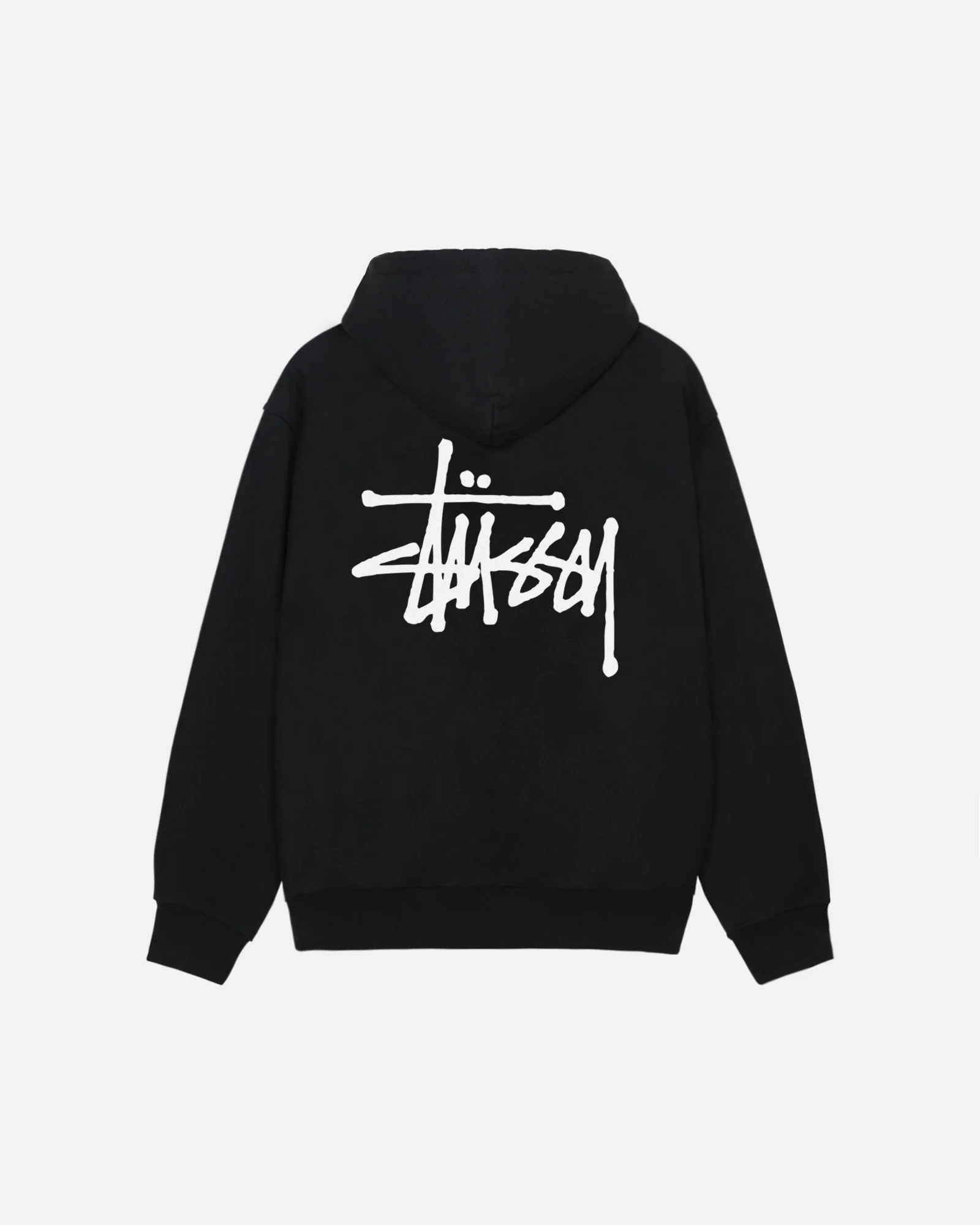Basic Stussy Hoodie Black