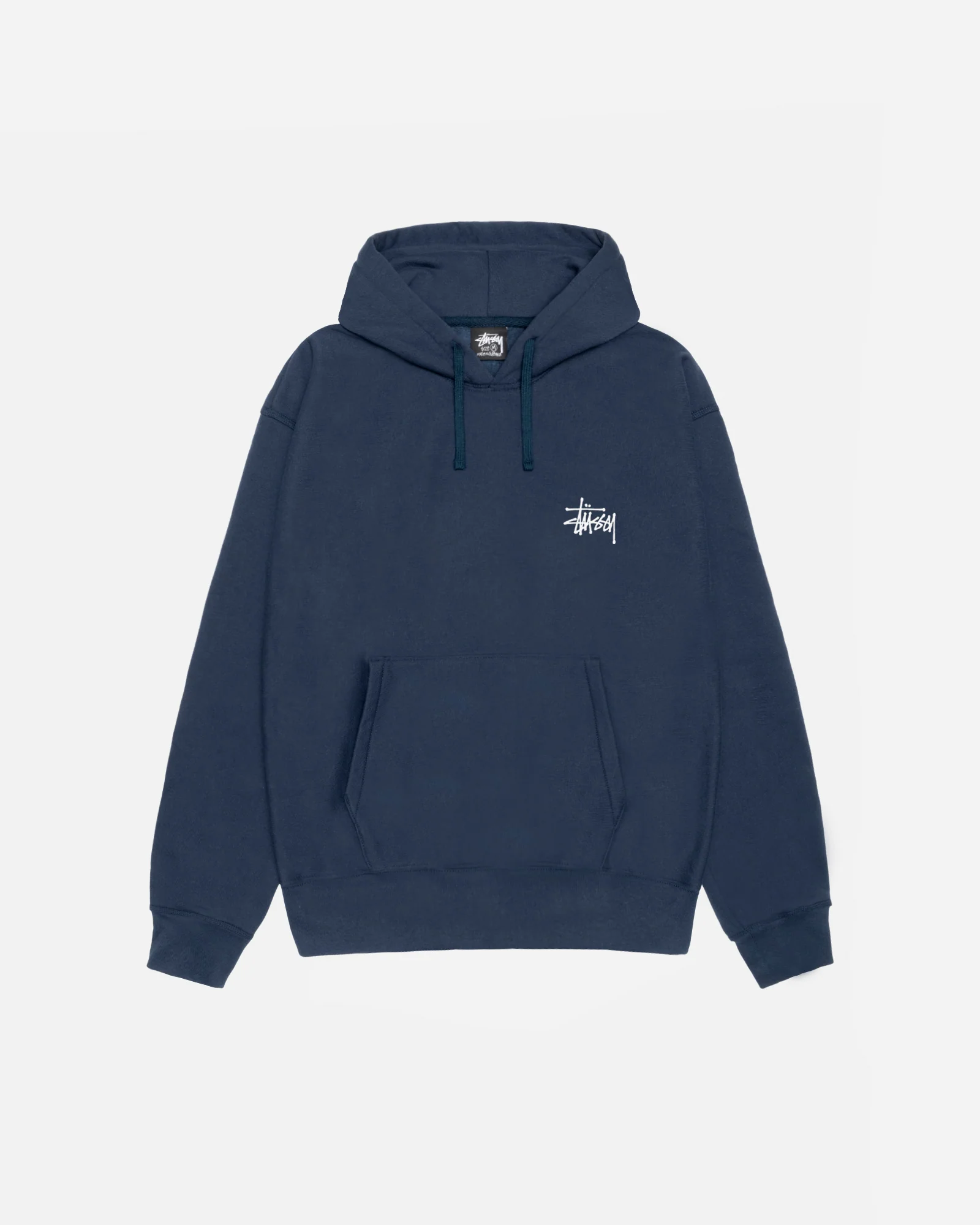 Basic STUSSY Navy Pullover Hoodie
