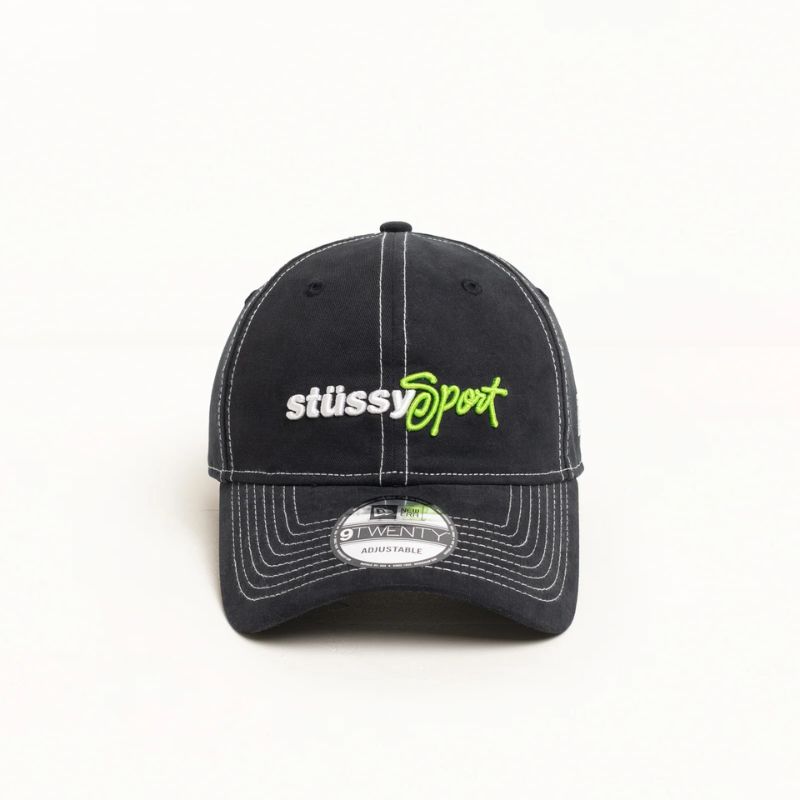 Stussy Sport Strapback Cap Black