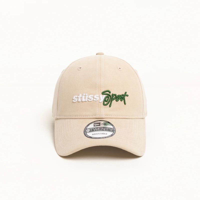 Stussy Sport Strapback Cap Khaki