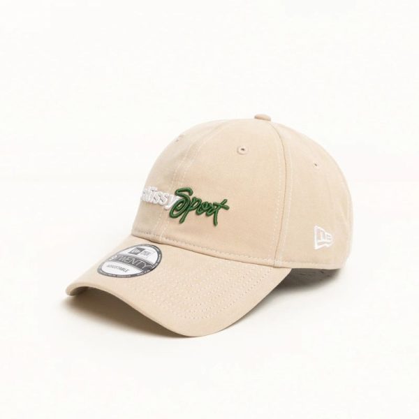 Stussy Sport Strapback Cap Khaki